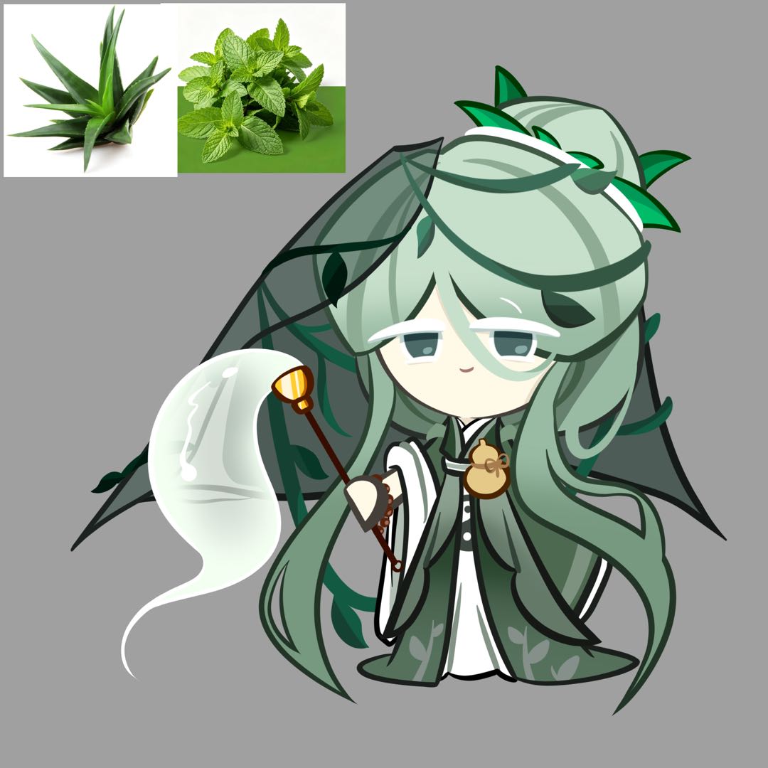 薄荷芦荟饼干